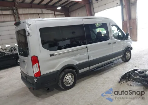 2021 Ford Transit-350 Passenger Van Xlt из США, поврежденный, VIN 1FBAX9CG9MKA15625
